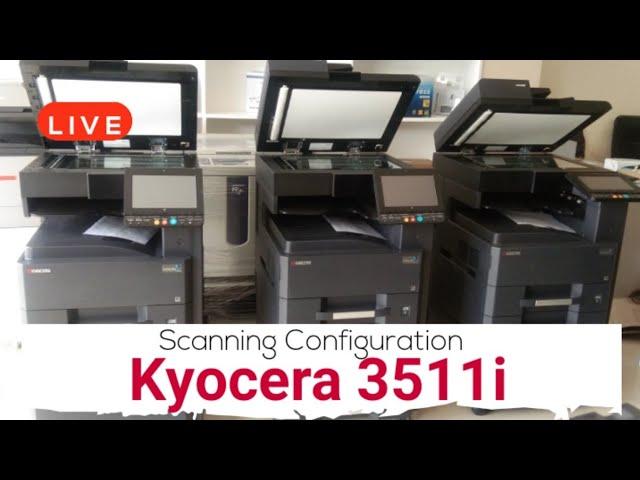 Scanning Configurations Step by step 2022 Kyocera Taskalfa 3510i/3511i |Vanlytz tv