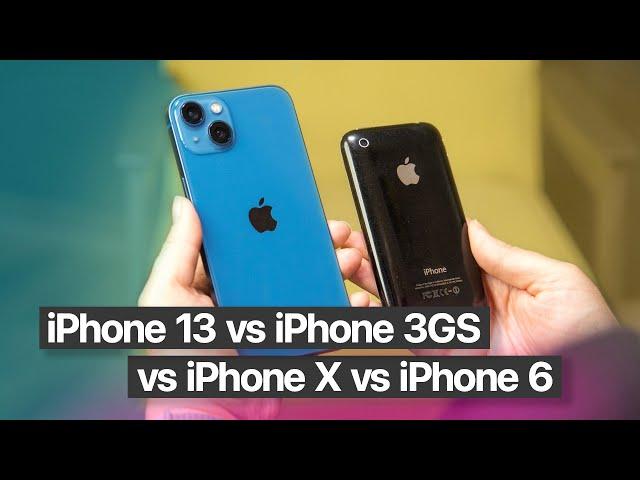 Как эволюционировала камера iPhone? iPhone 3GS vs iPhone 13!