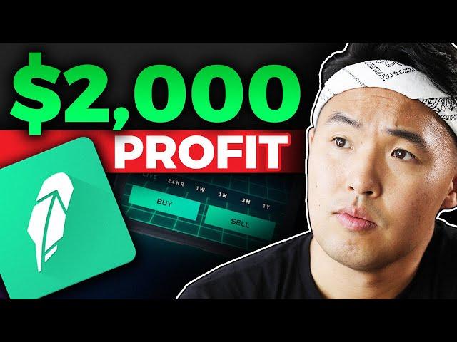 How I made $2000 on Robinhood - Stocks For Beginners