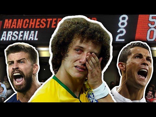 Top 10 Most Humiliating Defeats in Football History!