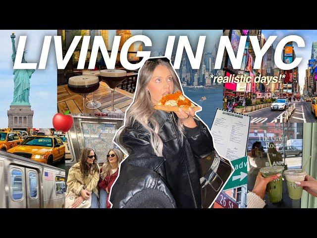 A FEW DAYS IN NYC (vlog)  | Rooftop Bar, Editing Dates, Times Square, etc! 