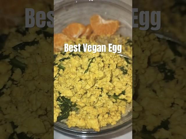 Best Vegan Egg | What I Eat For Breakfast On A Vegan Diet#healthfood#breakfast# whatIeat