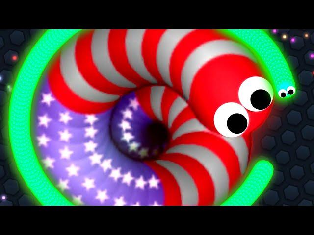 Slither.io Tiny Snake Trolls Giant Snakes Epic Slitherio Gameplay