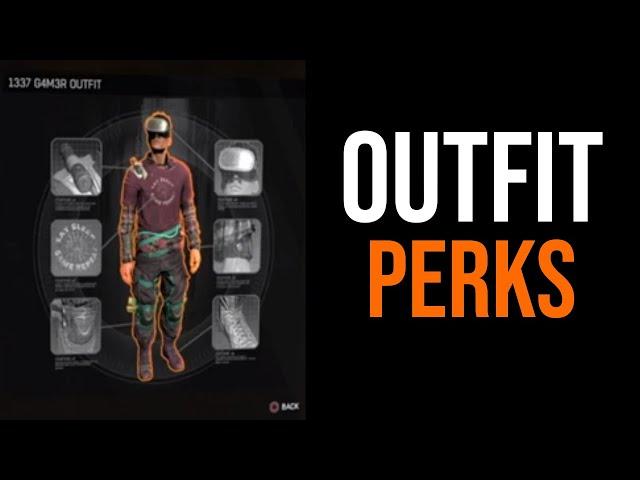 Dying Light Game DLC Outfit Perks When Wearing Them