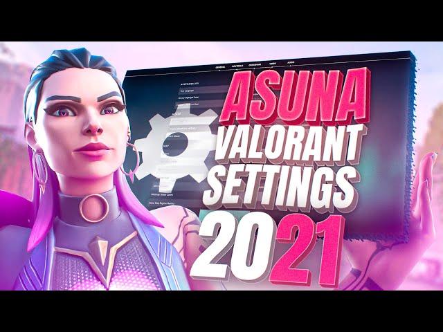 100T Asuna's Updated VALORANT Settings *FPS BOOST*