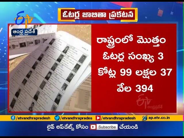 Voters List Released | by State Election Commission