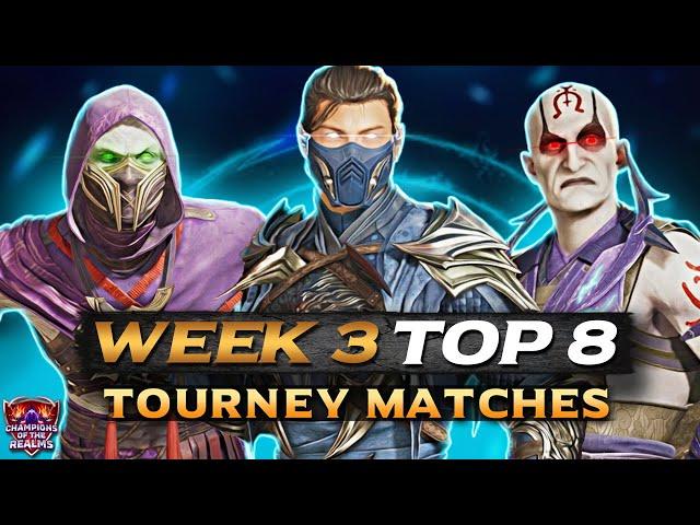 Champions of The Realms S3 - Mortal Kombat 1 Week 3 TOP 8 - Tournament Matches