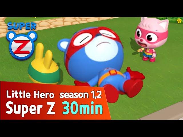 [Super Z 1,2] Little Hero Super Z l 30min Play l Alphabet Game M l