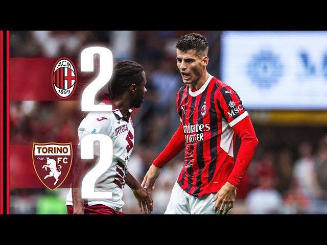 Morata and Okafor claw a point back in #MilanTorino | AC Milan 2-2 Torino | Highlights Serie A