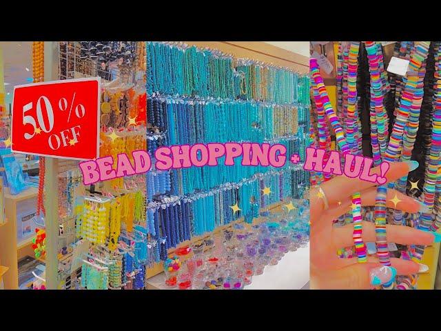 BEAD SHOPPING for my BRACELET BUSINESS ️