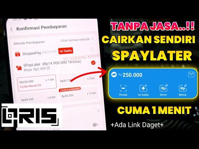 Resmi Ojk  Gestun Shopee Paylater ke Rekening Tanpa Jasa | Cairkan Spaylater ke Dana Terbaru 2024