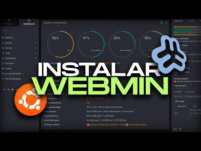 Instalar WEBMIN en Ubuntu 24.04