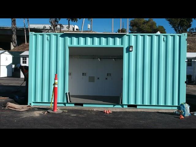 How We Install A Custom Shipping Container in Los Angeles