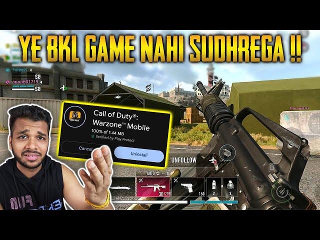 WARZONE MOBILE IS A PURE TORTURE - TENCENT KO BHAADE PE CHADADO BHAI GAME ️️- NEW UPDATE WZM 