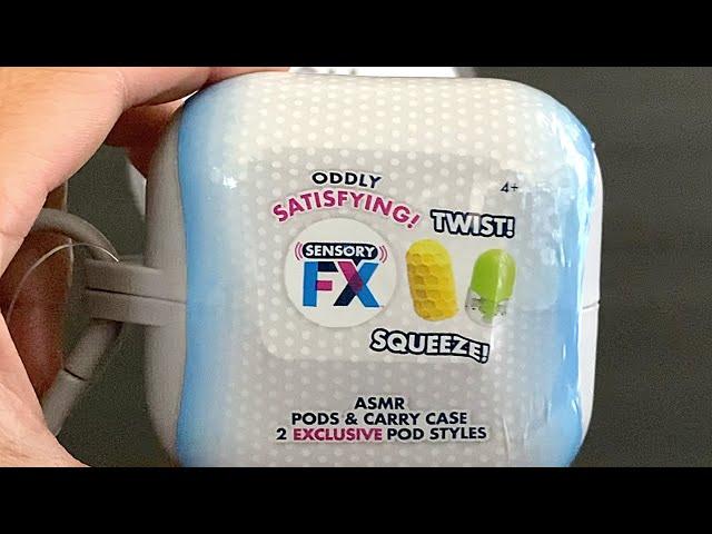 Sensory FX ASMR Pods Case Opening - Squeeze and Twist | Oddly Satisfying Sounds