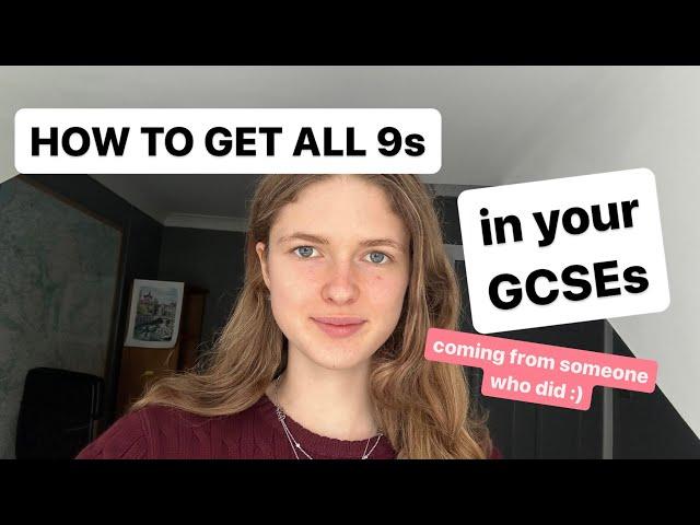 10 Tips That Will Help You Achieve All Grade 9s in Your GCSEs! || erinmerylstudy