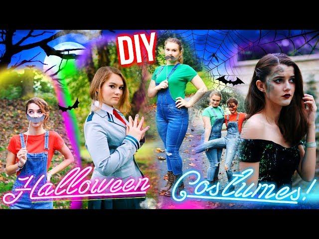 DIY Fast & Affordable Halloween Costumes !! 2018! | Tatiana Boyd