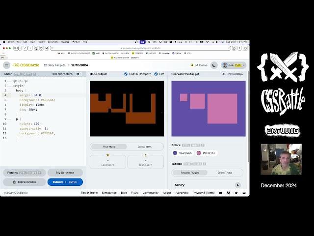 CSSBattle for DECEMBER 12 (2024)