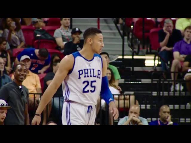 Ben Simmons Offence Highlights - PASSING skills - Summer League