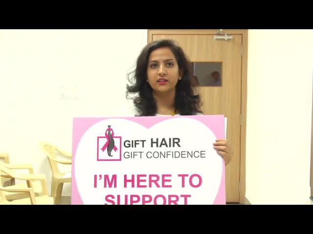 REVA University with The Cherian Foundation - Gift Hair Gift Confidence