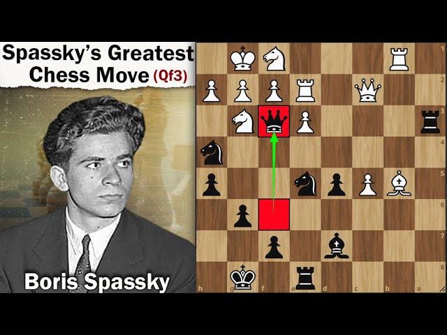 Spassky's Greatest Chess Move || Gilles Andruet vs Boris Spassky 1988