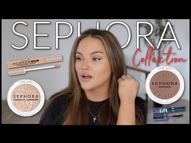 TRYING NEW SEPHORA COLLECTION MAKEUP! WOW!