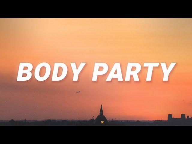 Ciara - Body Party (Lyrics)