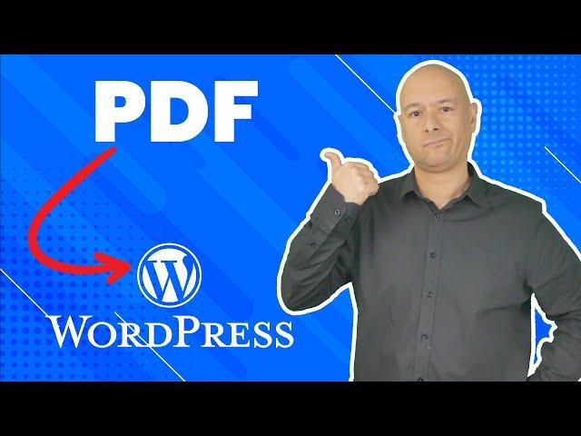 How to upload PDF files to Wordpress | SIMPLEST method ever (NO Plugins)