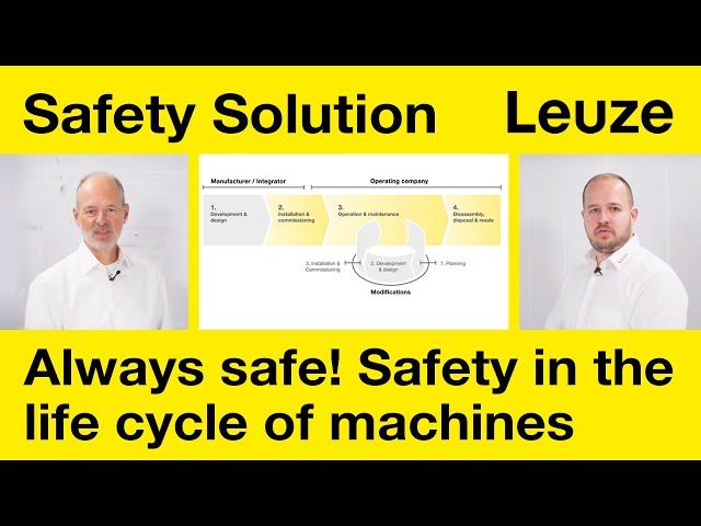 Always safe! Safety in the life cycle of machines – Safety Solutions Talk