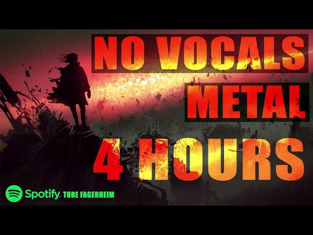 4 Hours of Melodic Metal - No Vocals