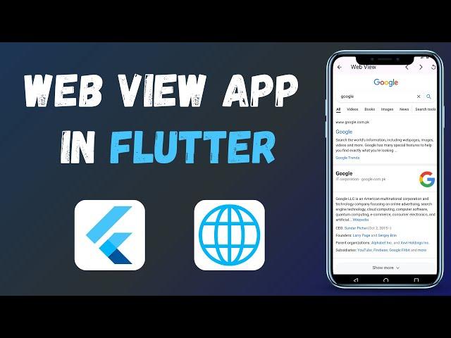 How To Create WebView In Flutter - WebView Example In Flutter