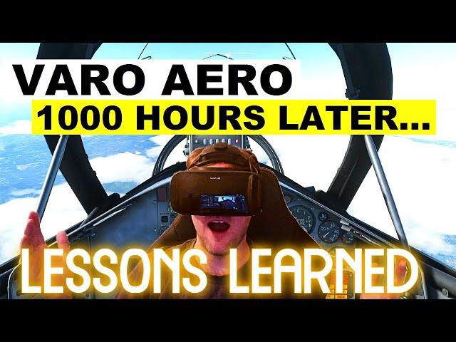 Varjo Aero 1000 HOURS Later - THE GOOD & BAD!