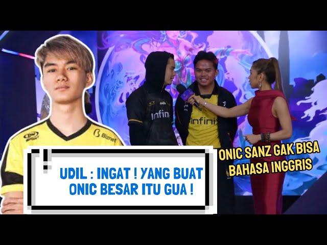 Interview Udil Sebelum Pertandingan Fnatic Onic VS Homebois ESL MLBB 2024