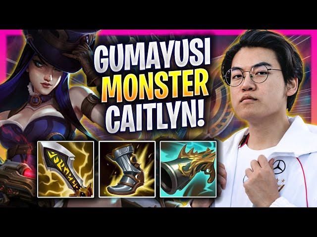 GUMAYUSI IS A MONSTER WITH CAITLYN! - T1 Gumayusi Plays Caitlyn ADC vs Ezreal! | Season 2025