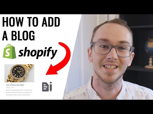 How To Add a Blog on Shopify