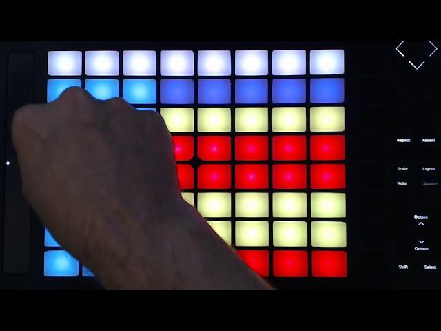 Strumming Chords on the Ableton Push with the Chord Player