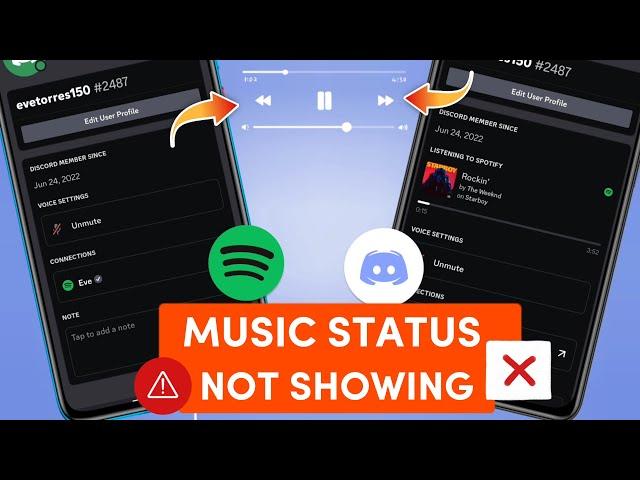 How To fix Spotify Music Status not Showing on Discord | Solve Discord Spotify Status not Showing