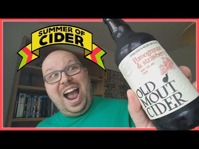 Old Mout Cider Pomegranate & Strawberry Review | Summer Of Cider