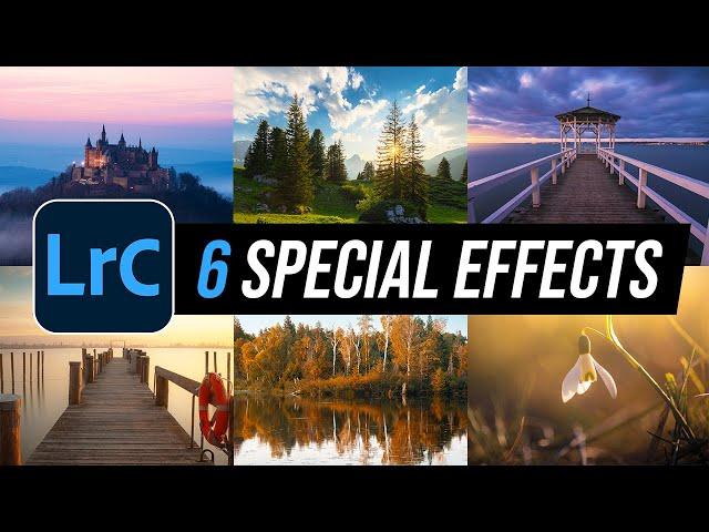 6 Creative EFFECTS you can do in LIGHTROOM