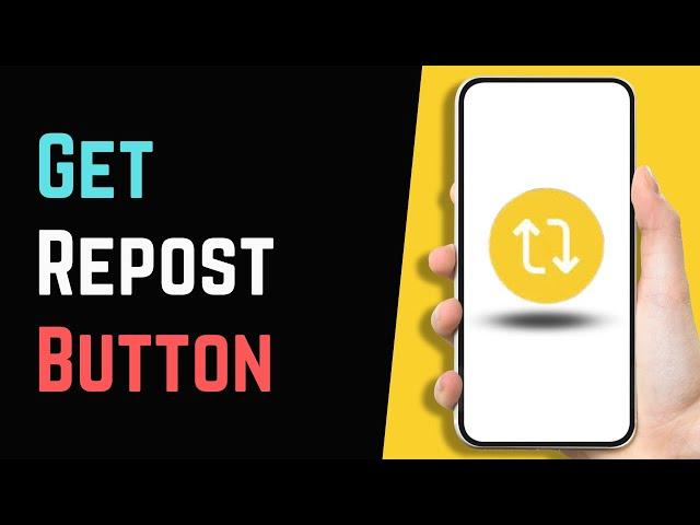 How To Get the Repost Button on TikTok iPhone | TikTok Tutorial