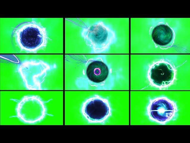Portal Green Screen | (VFX Pack 1) Chroma Key Footage #mvstudio