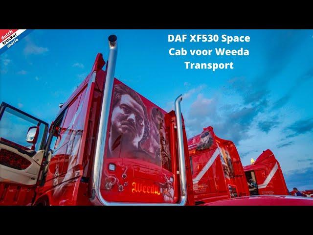 showtruck DAF XF530 Space Cab Pablo Escobar Weeda Transport klundert holland ets 2 D.T.M