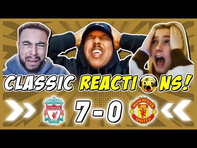 CLASSIC Man Utd Fans MELTDOWN  Reaction to Liverpool 7-0 Man Utd | Premier League Fan Reactions