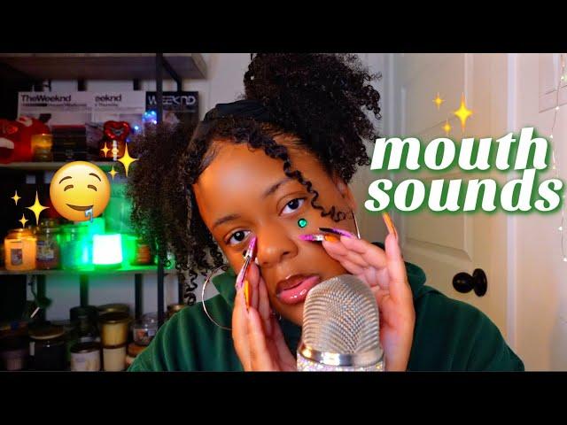 ASMR - INTENSE BUT SENSITIVE MOUTH SOUNDS + REVERSE 