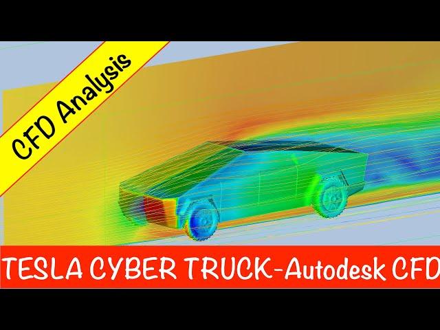 Tesla Cybertruck Put in Wind Tunnel CFD - Autodesk CFD