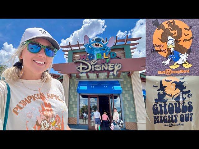 NEW at Disney Springs! FIRST LOOK New Halloween Merch, Holiday Collections, Haunted Mansion & More!