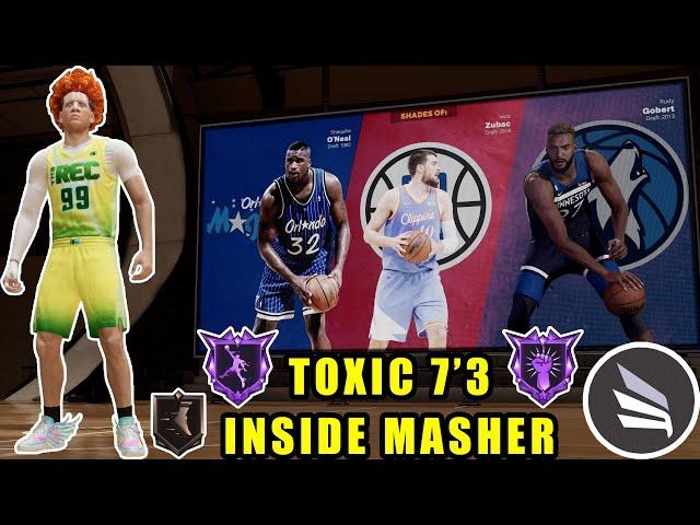 *GAME BREAKING* TOXIC 7'3 INSIDE MASHER WITH SLASHING TAKEOVER IS THE MOST DOMINANT BIG ON NBA 2K23