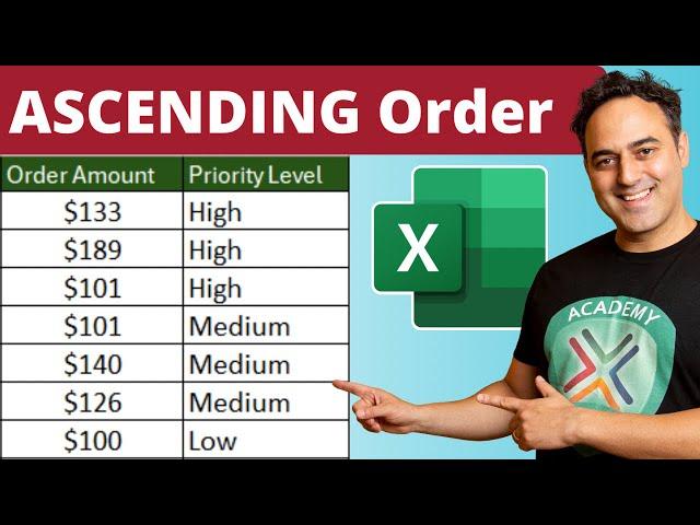 Fast Sorting with the SORT Function in Microsoft Excel