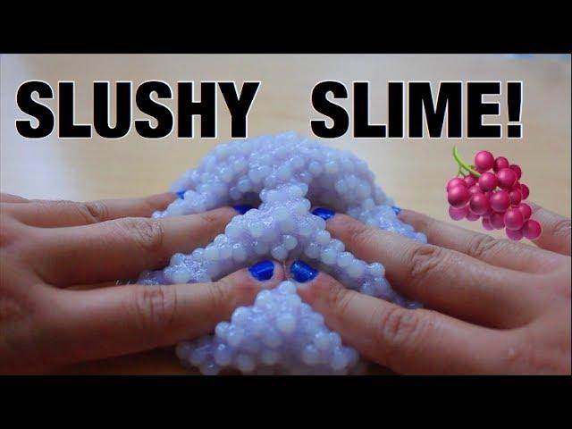 DIY SLUSHY SLIME!! *SUPER CRUNCHY* |Frida Sofia|