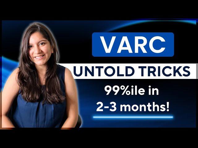 Tricks that Boost Your VARC Score ⬆️ Apply THESE to Get 99%ile in CAT Exam 